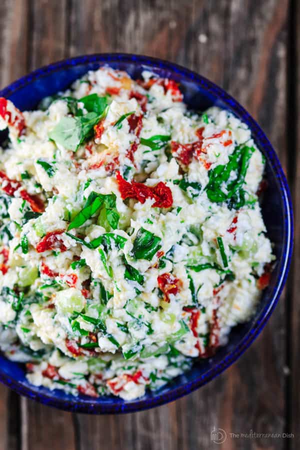 Last-Minute Mediterranean Feta Cheese Dip | The Mediterranean Dish