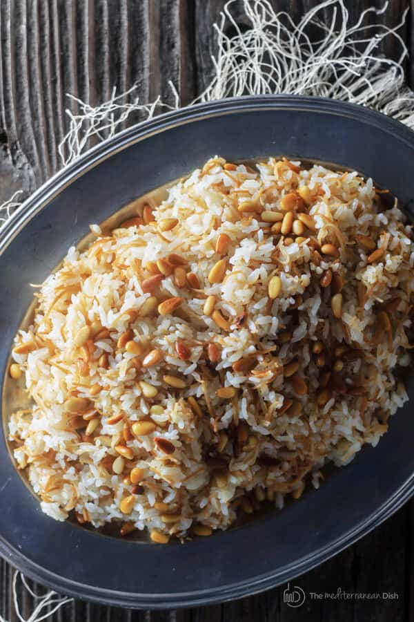 Lebanese Rice with Vermicelli | The Mediterranean Dish