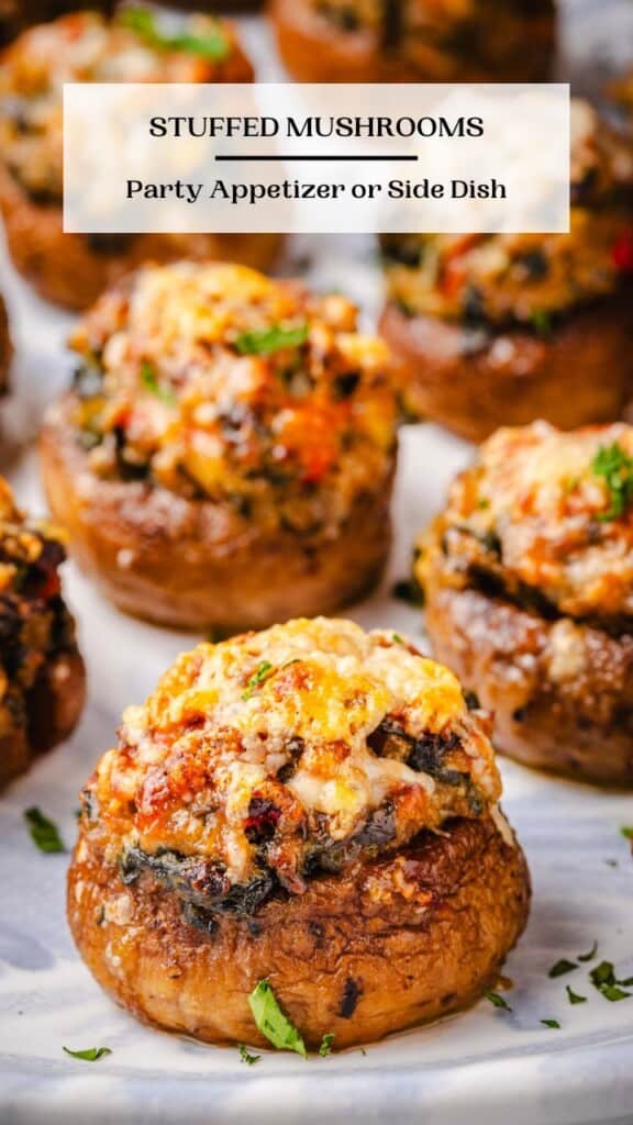 Stuffed Mushrooms The Mediterranean Dish