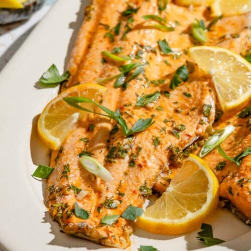 Easy Baked Trout Recipe The Mediterranean Dish