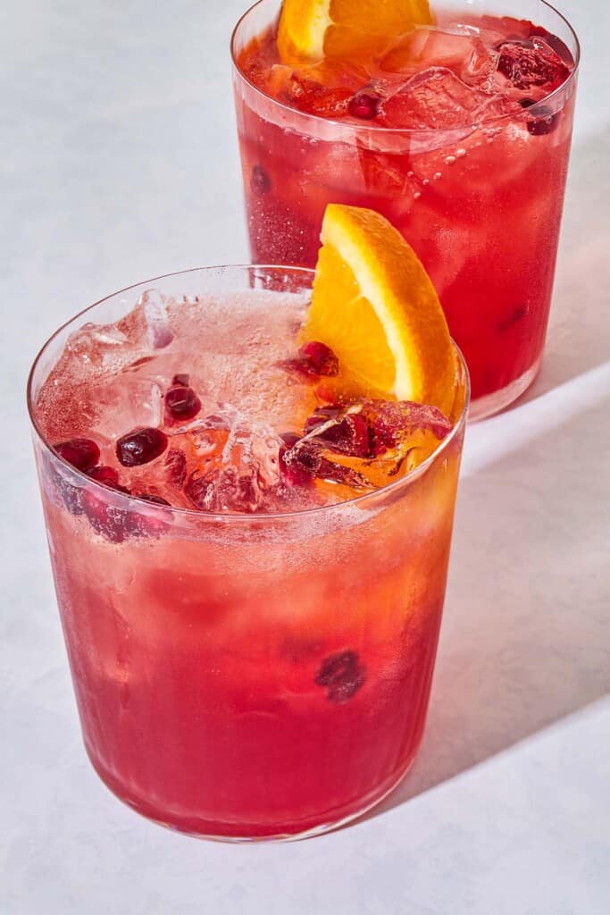 Pomegranate Fizz Mocktail The Mediterranean Dish