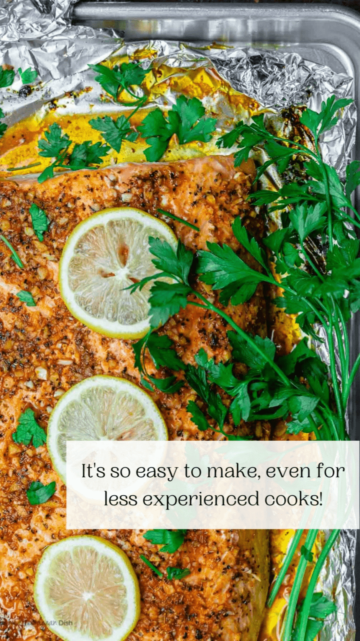 Baked Lemon Garlic Salmon Recipe The Mediterranean Dish