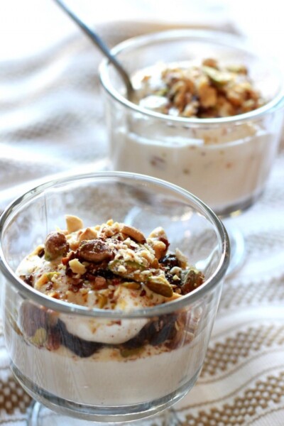 Greek Yogurt Parfait with Kahlua - The Mediterranean Dish