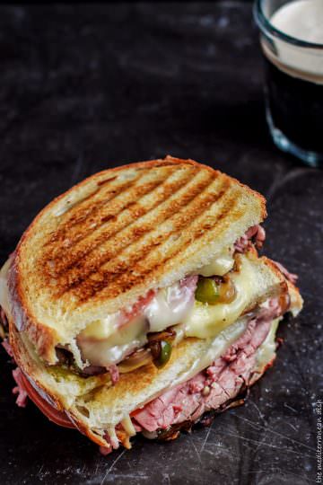 Grilled Roast Beef Sandwich | The Mediterranean Dish