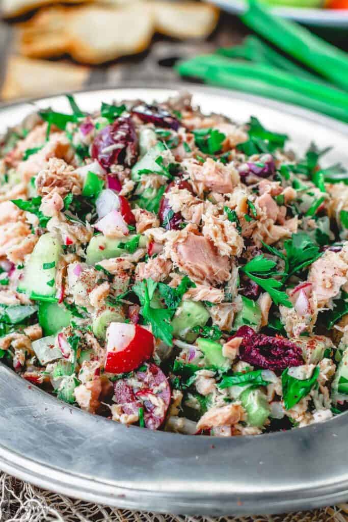 10-Min Mediterranean Tuna Salad (Bold & Healthy) | The Mediterranean Dish