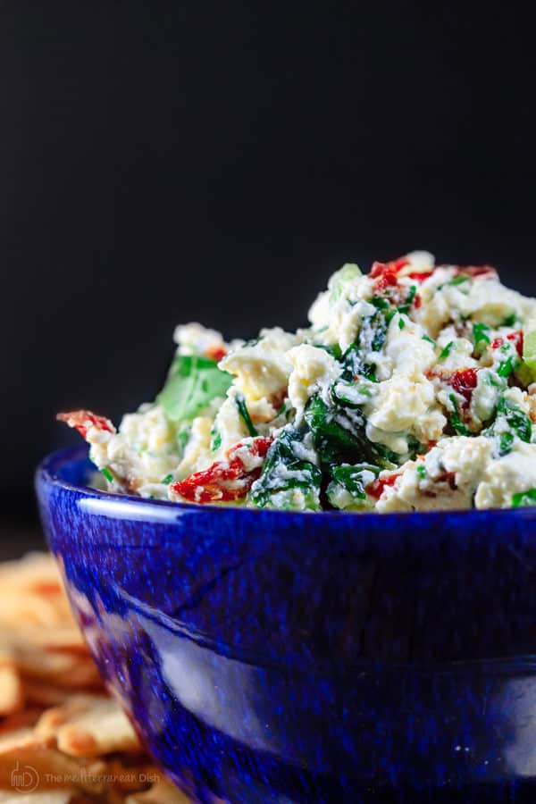 LastMinute Mediterranean Feta Cheese Dip The Mediterranean Dish