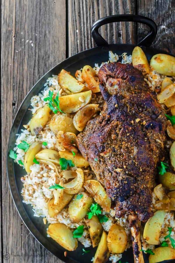 Perfect Roasted Leg Of Lamb No Fail Recipe The Mediterranean Dish 1535