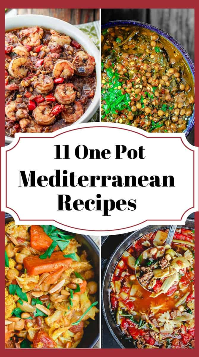 One Pot Recipes with a Mediterranean Twist