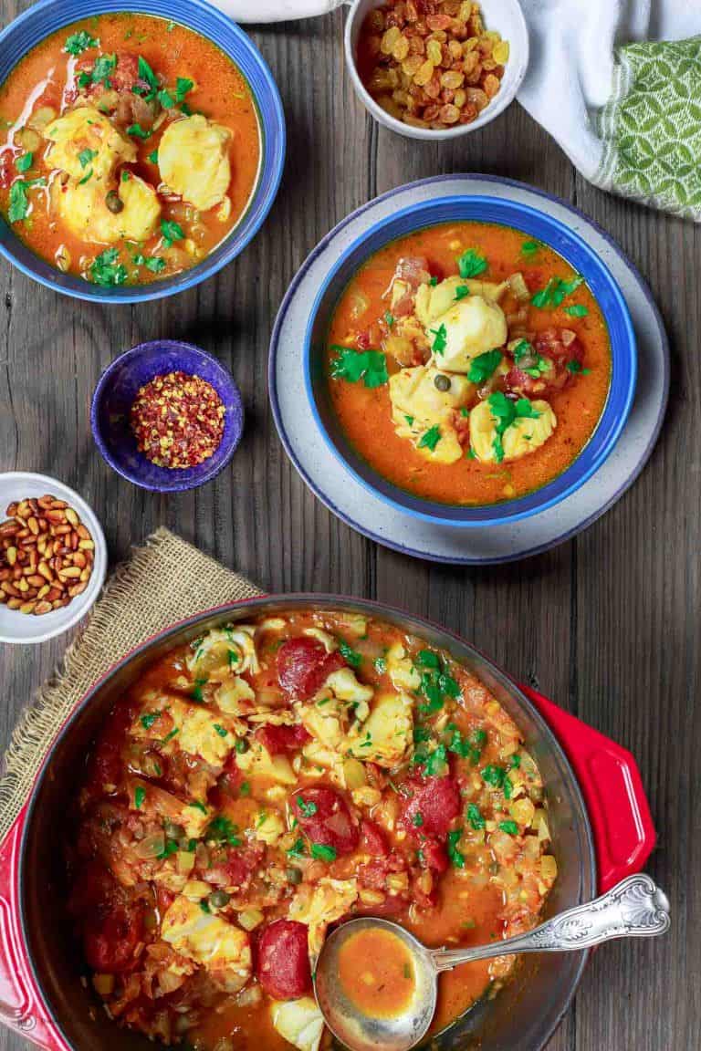 Sicilian-Style Fish Stew Recipe | The Mediterranean Dish