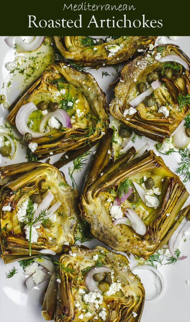 Mediterranean Roasted Artichoke Recipe | The Mediterranean Dish