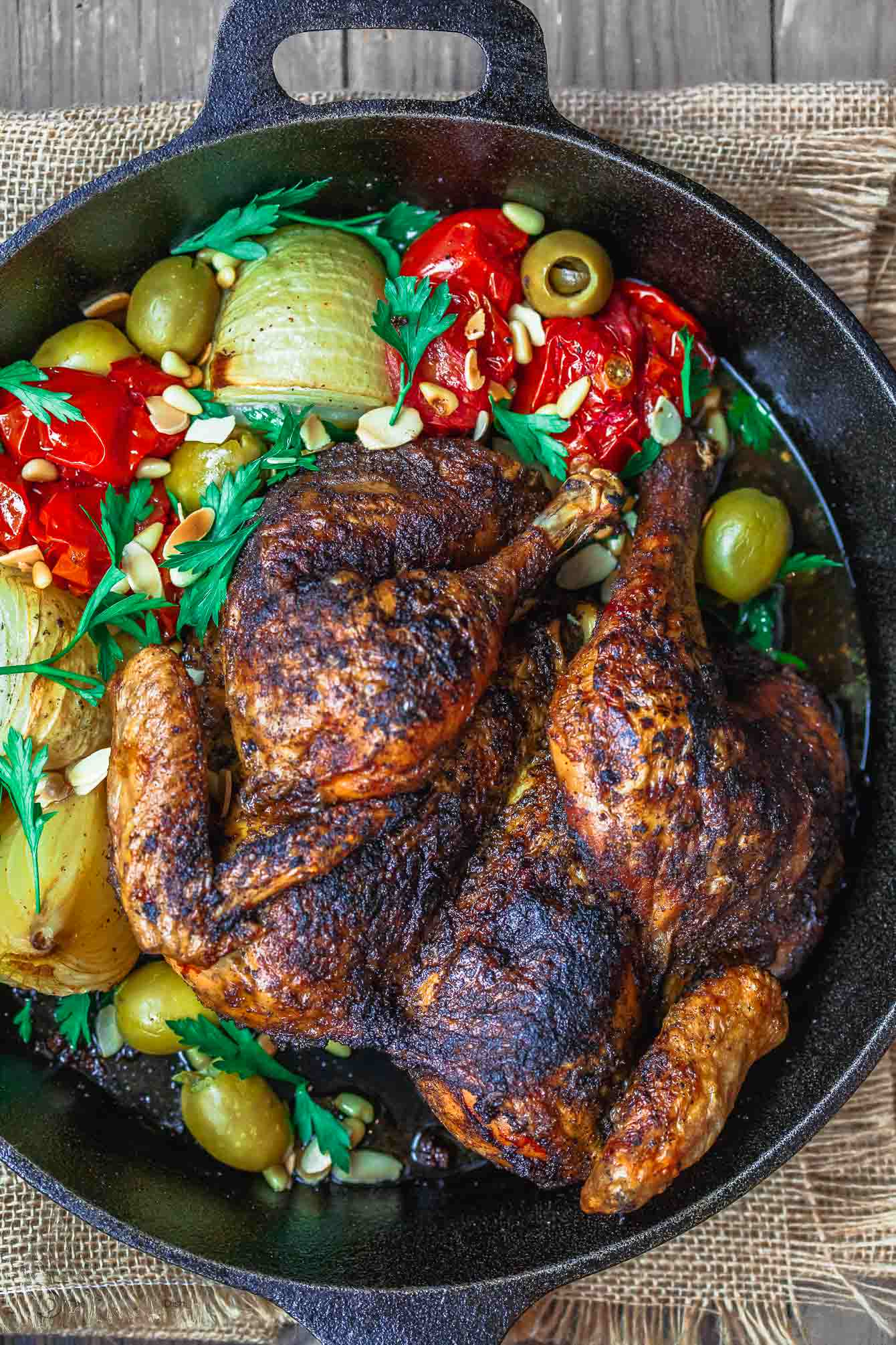 Crispy Spatchcocked Chicken Recipe The Mediterranean Dish 2 