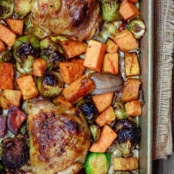 Sheet Pan Paprika Chicken and Vegetables | The Mediterranean Dish