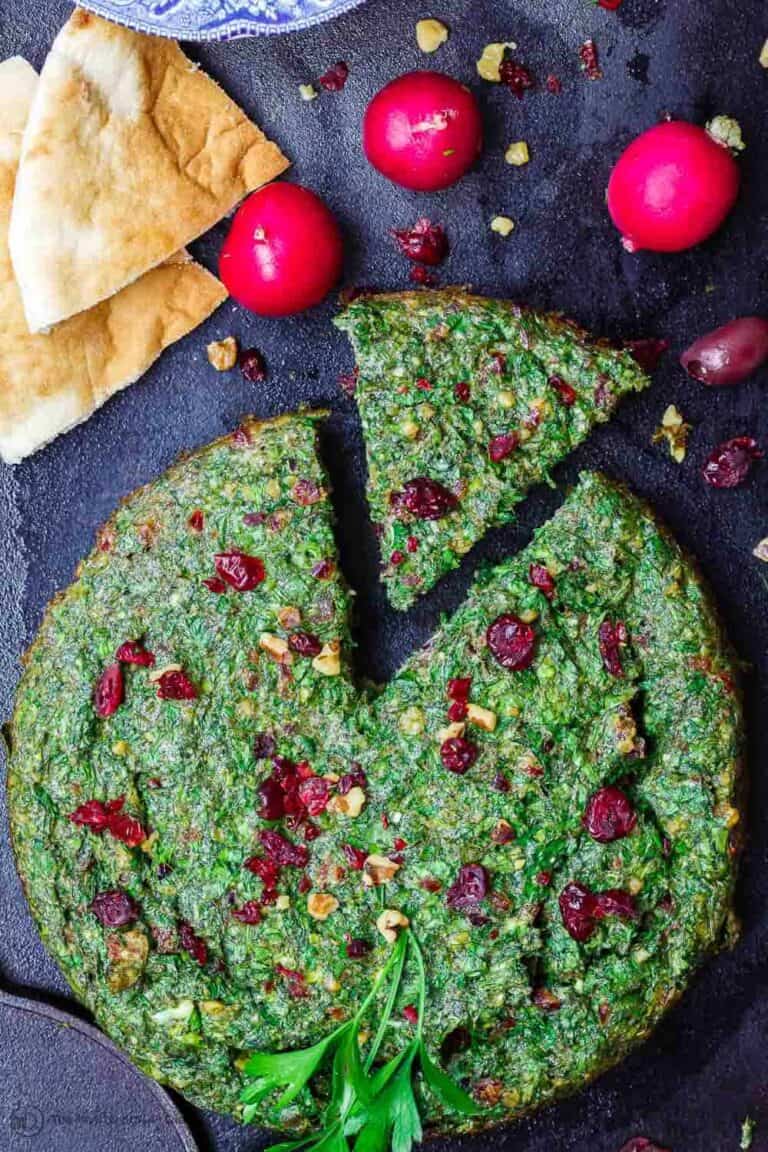 Kuku Sabzi: Persian Herb Baked Omelet