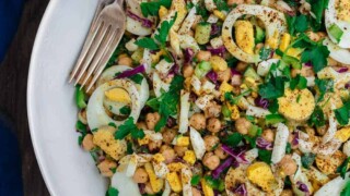 Mediterranean Chickpea and Egg Salad Jars. - Half Baked Harvest