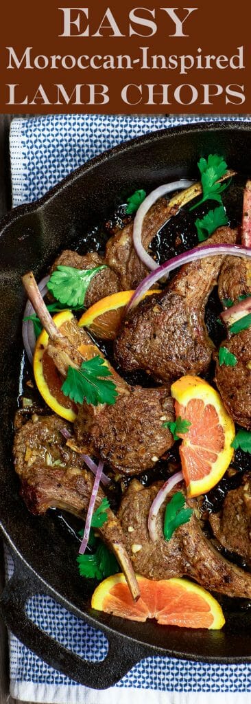 Easy Orange Harissa Lamb Chops Recipe | The Mediterranean Dish