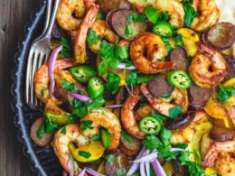 https://www.themediterraneandish.com/wp-content/uploads/2018/06/Skillet-Shrimp-with-Chorizo-and-Squash-The-Mediterranean-Dish-3-260x195.jpg