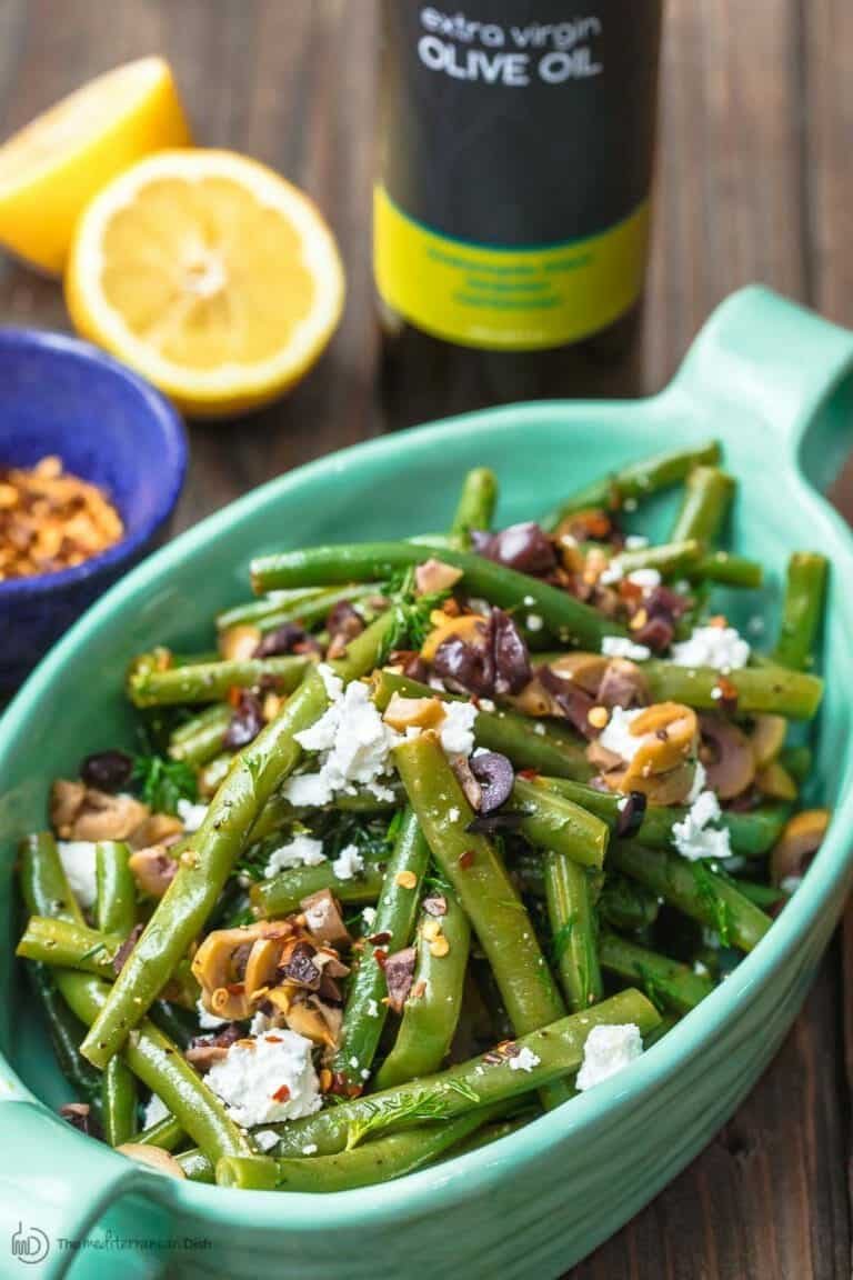 Greek Green Bean Salad Recipe | The Mediterranean Dish