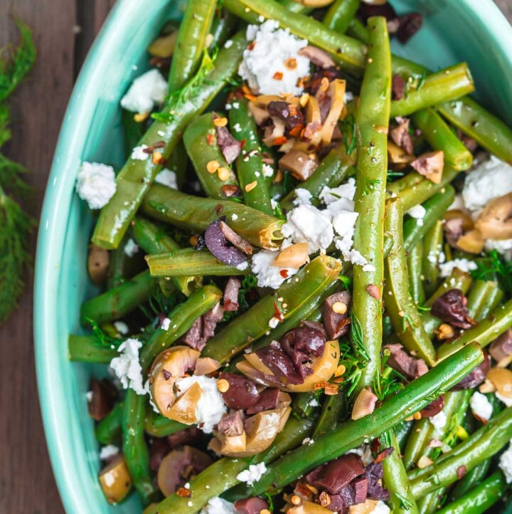 Greek Green Bean Salad Recipe | The Mediterranean Dish