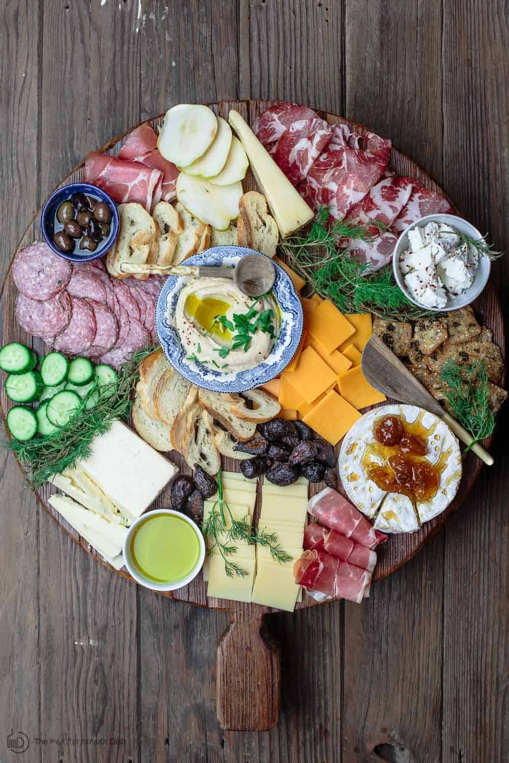 meat and cheese board