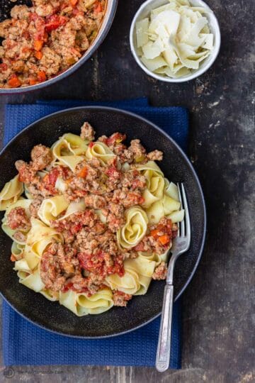 BEST Turkey Bolognese Sauce (Tutorial & Shortcut Included) - The ...