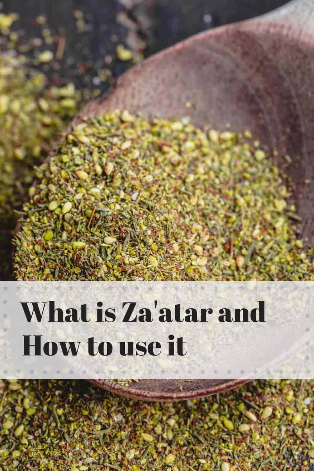 Za'atar Recipe (Zatar) - Middle Eastern Spice Blend & Seasoning