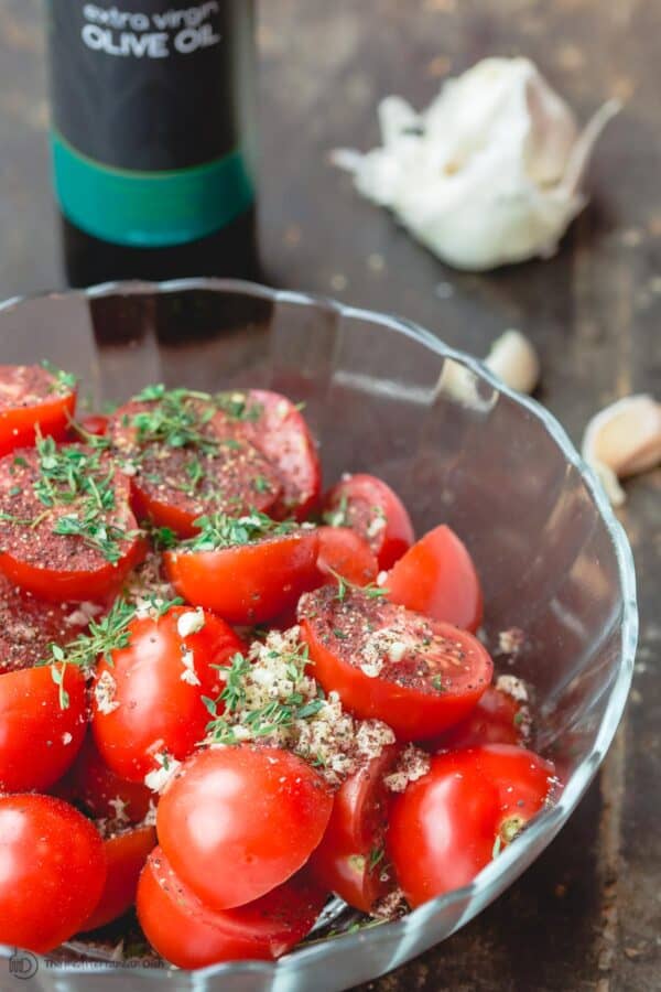 Quick Oven Roasted Tomatoes Recipe The Mediterranean Dish 7214