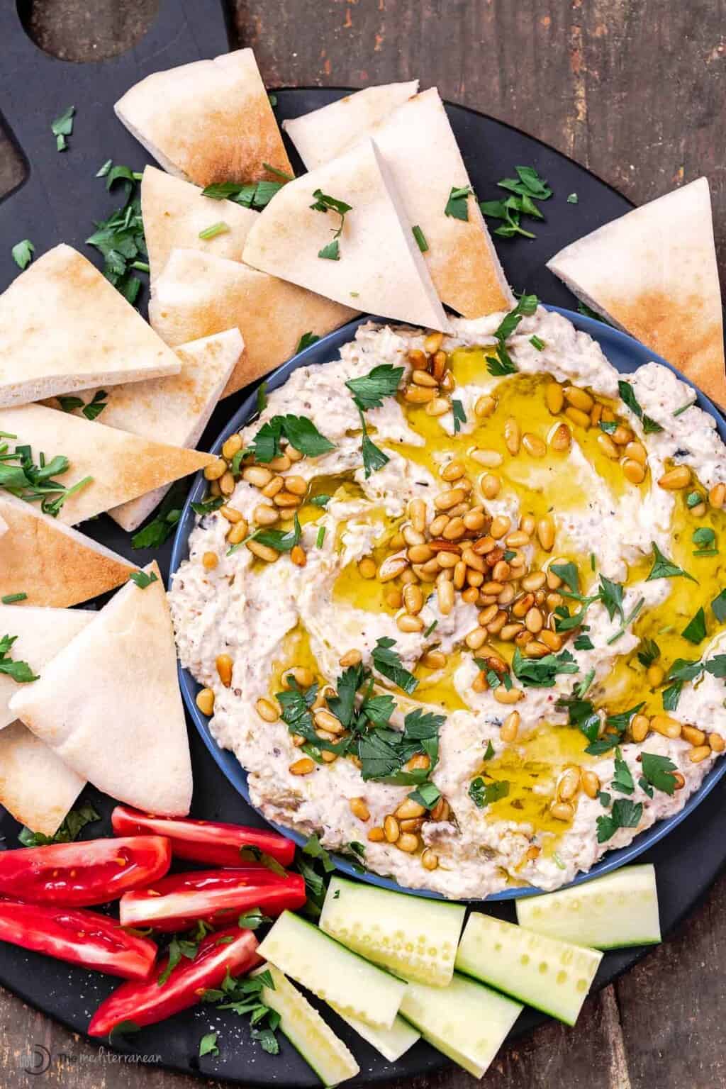 How to Make Authentic Baba Ganoush | The Mediterranean Dish