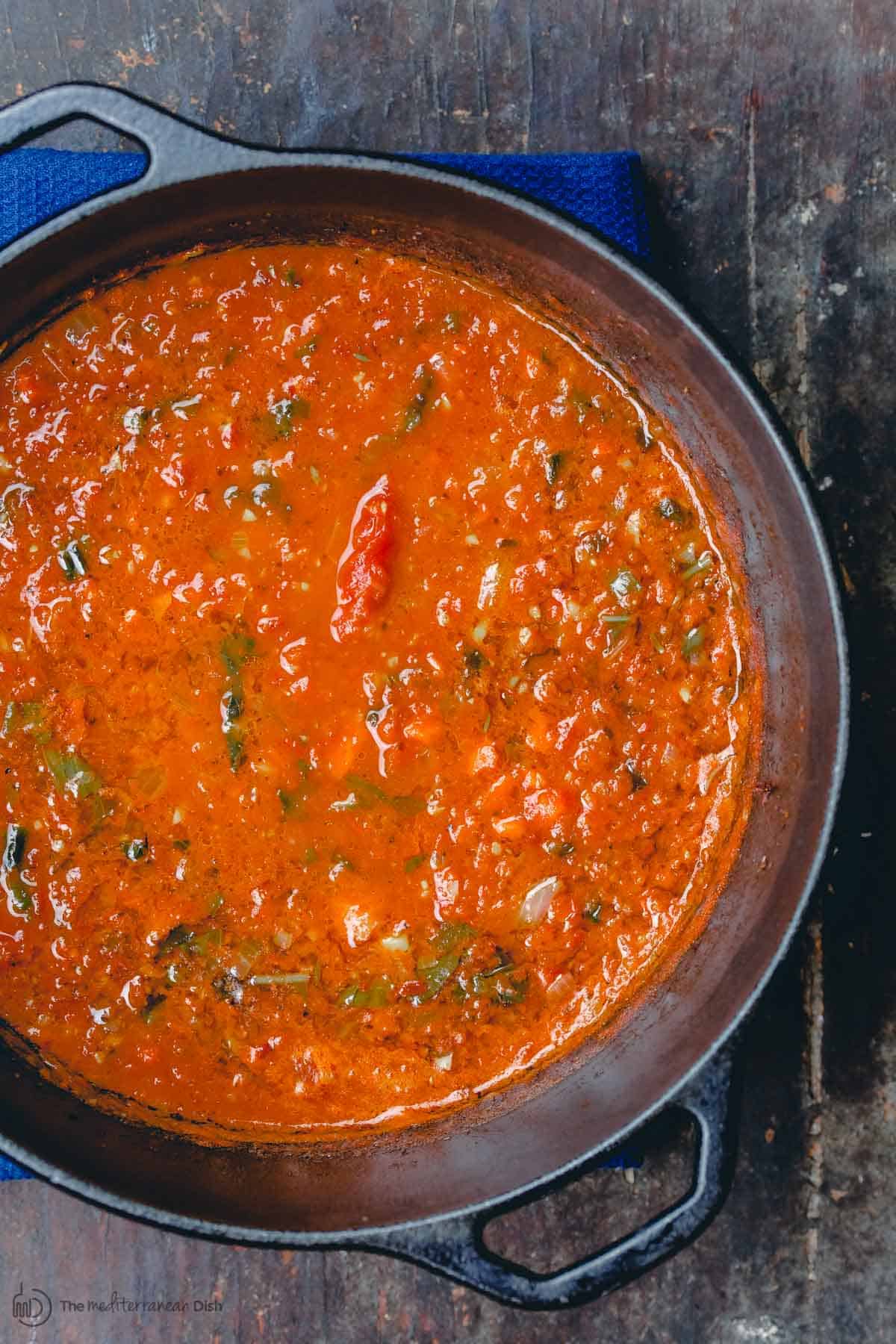 Fresh Tomato Basil Soup with Feta