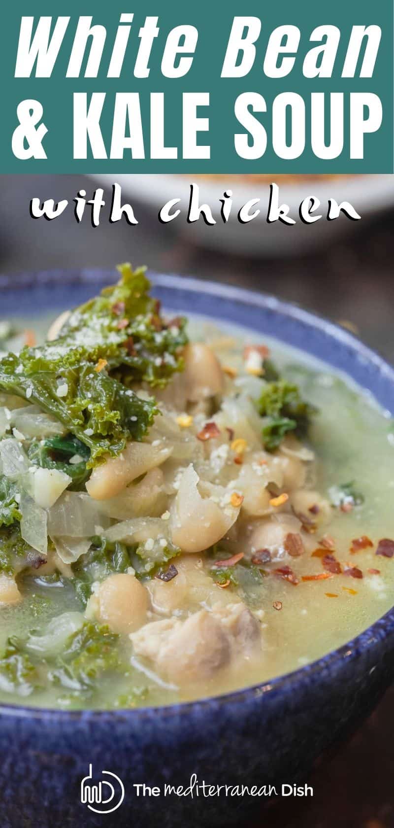 White Bean and Kale Soup Recipe | The Mediterranean Dish