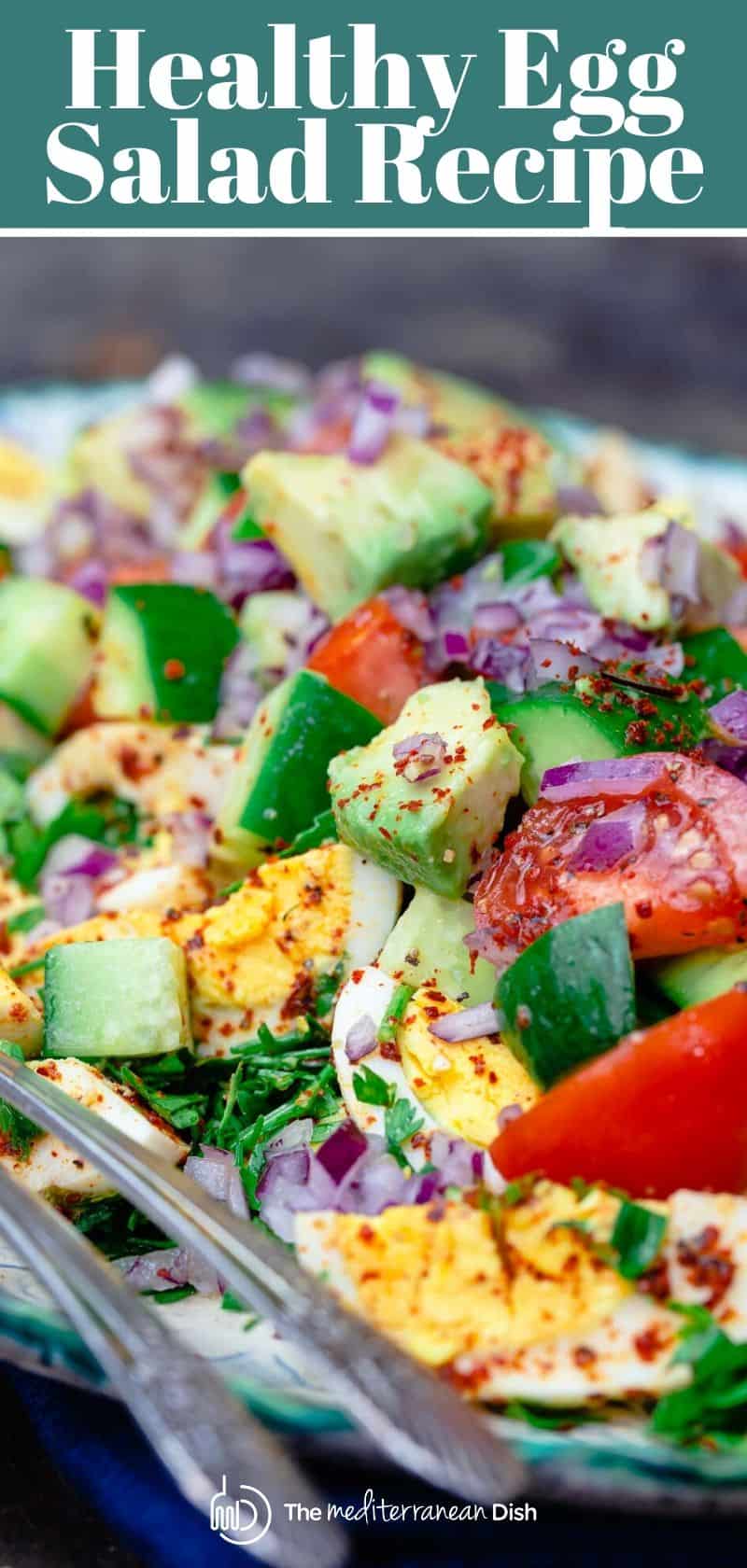 Healthy Egg Salad, Mediterranean-Style - The Mediterranean Dish