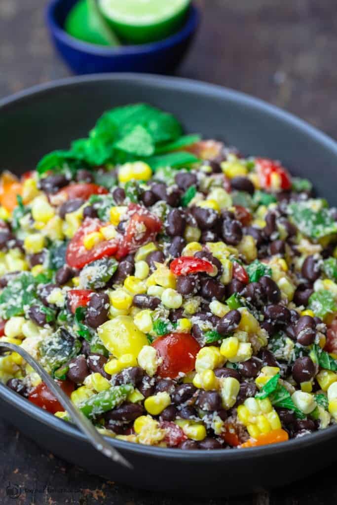 Black Bean and Corn Salad Recipe (the best!) | The Mediterranean Dish