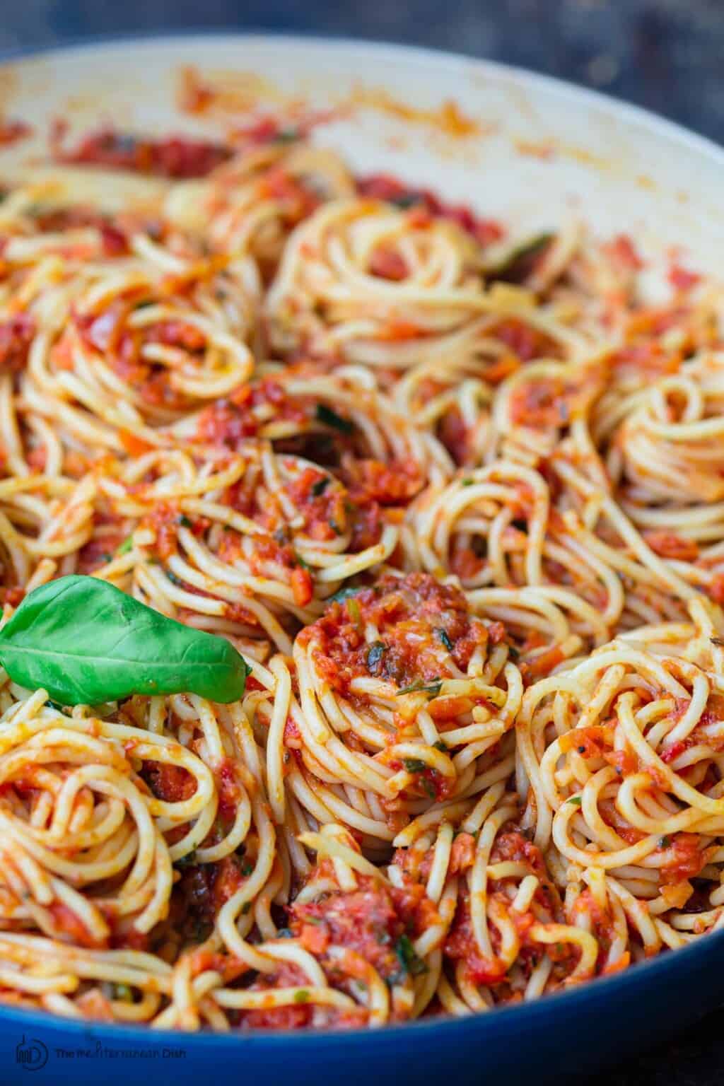 Easy Homemade Spaghetti Sauce Recipe The Mediterranean Dish 8492