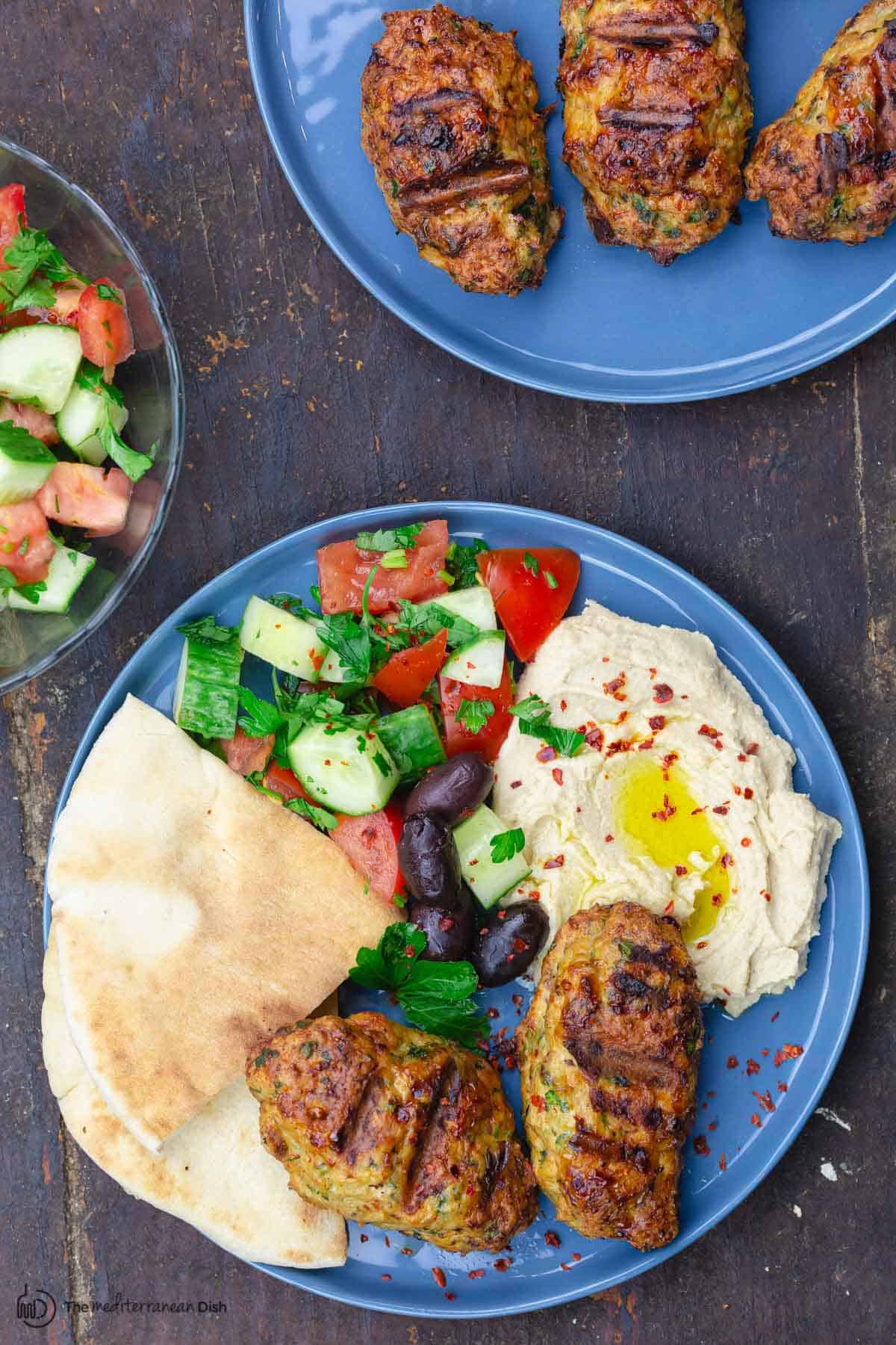 Mediterranean Grilled Chicken Kofta | The Mediterranean Dish