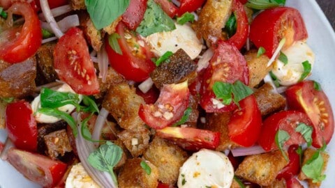 Simple Tomato Panzanella Recipe