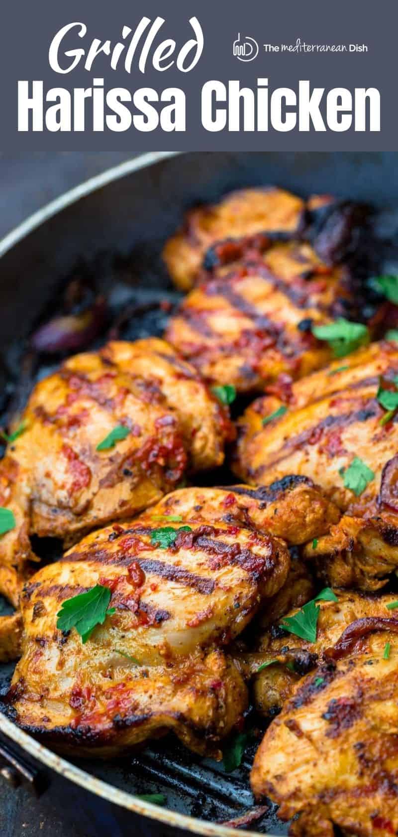 Grilled Harissa Chicken (How To Make Harissa Chicken) | The ...