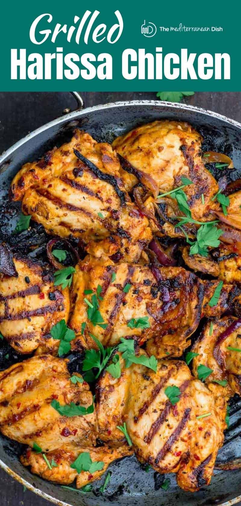 Grilled Harissa Chicken (How to Make Harissa Chicken) | The