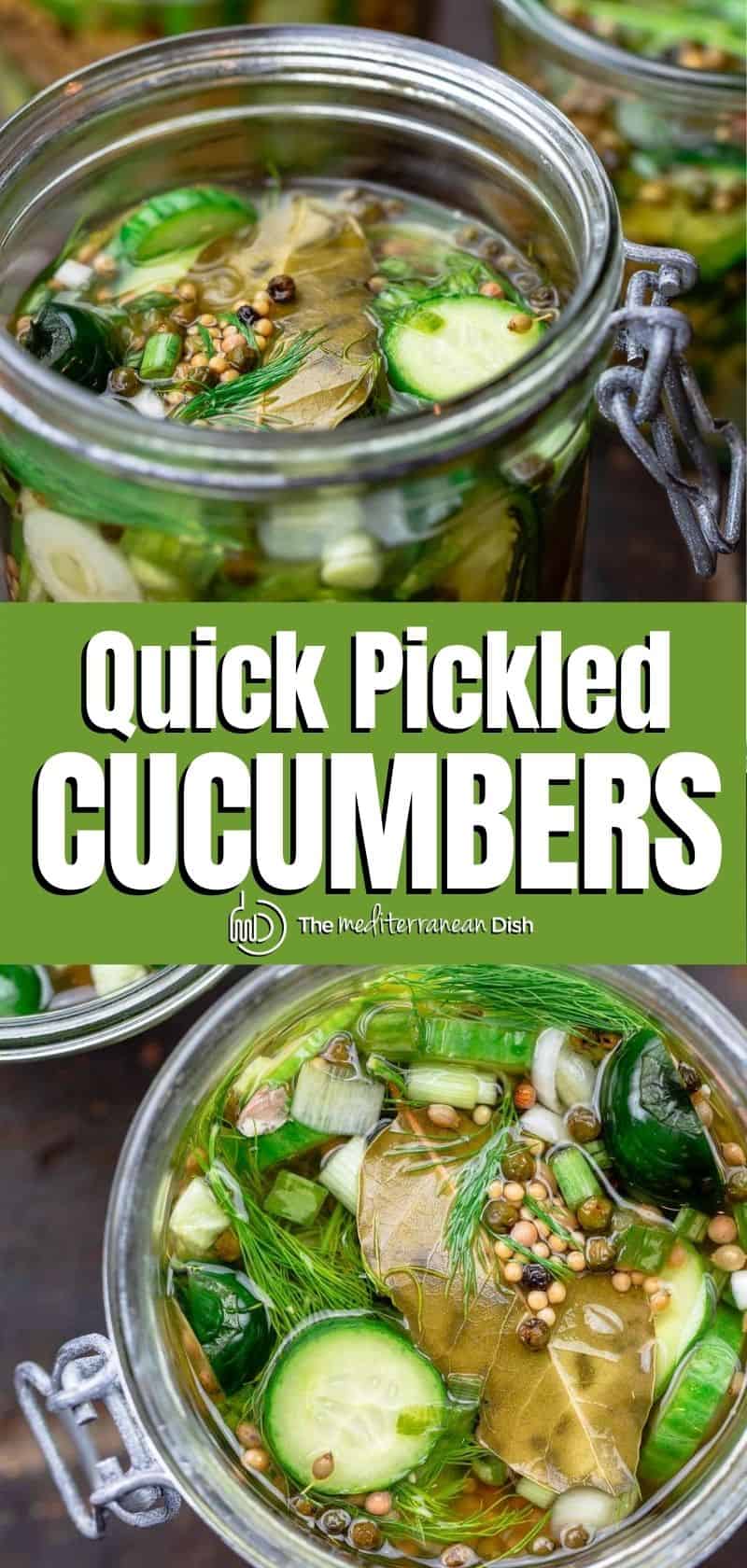 pin 1 for quick pickled cucumbers