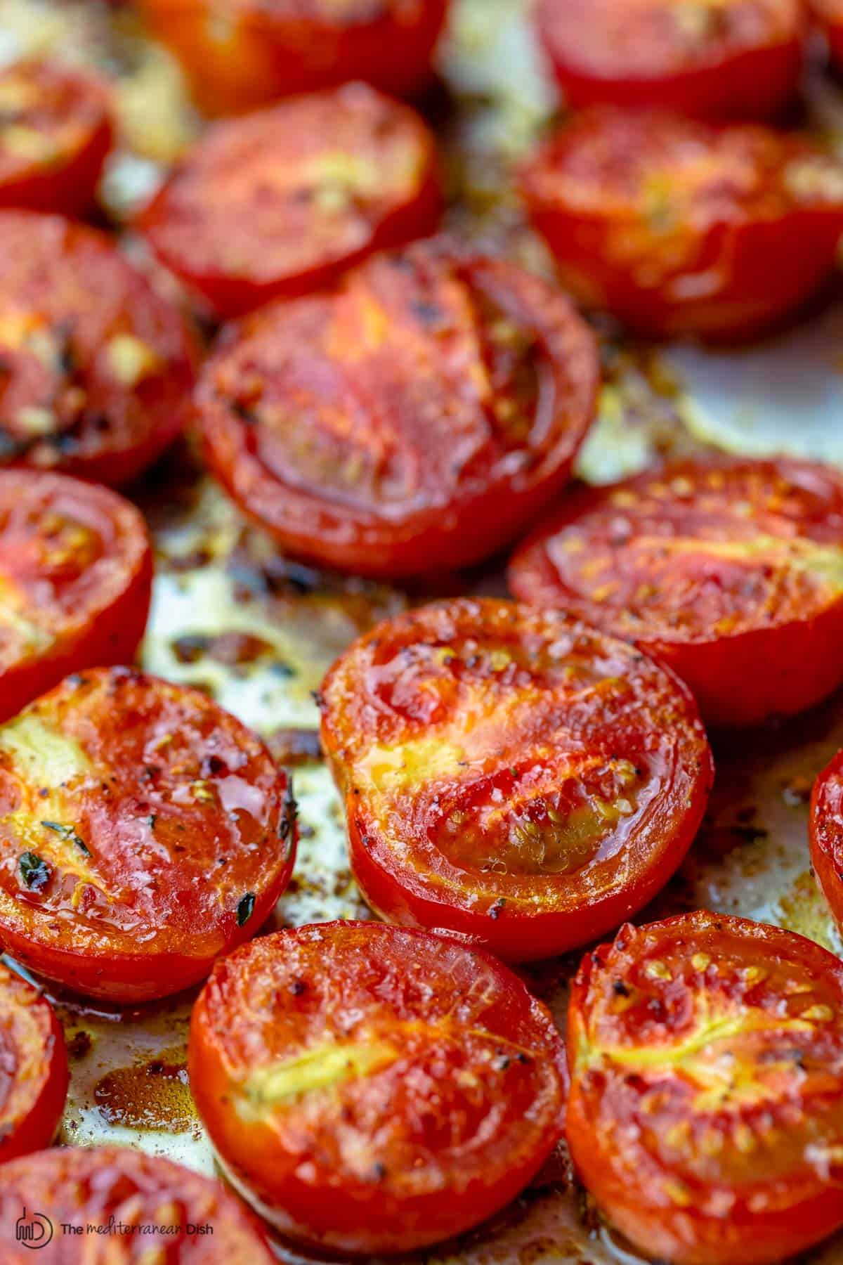 Quick Oven-Roasted Tomatoes Recipe | The Mediterranean Dish
