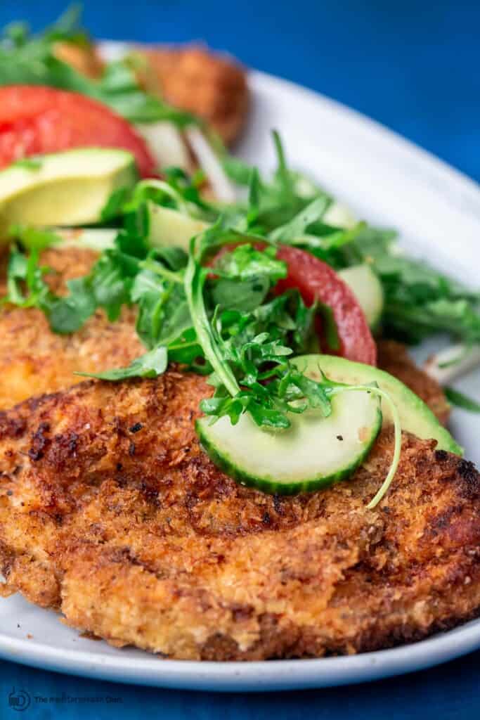 Chicken Schnitzel Recipe | The Mediterranean Dish