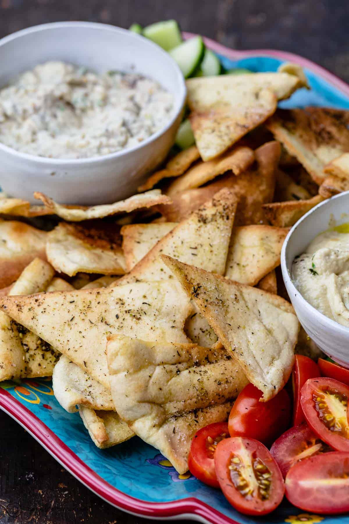 How to Make the BEST Homemade Pita Chips | The Mediterranean Dish