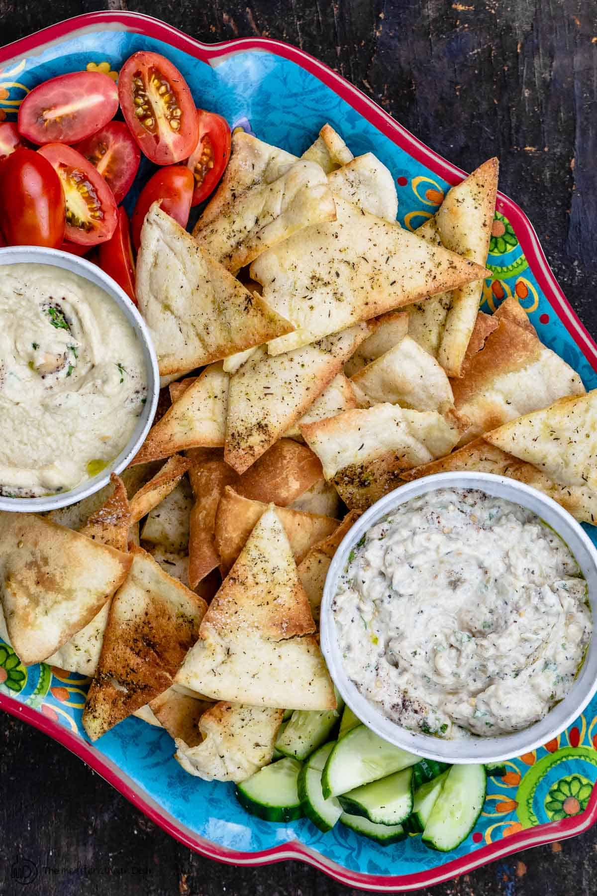 How to Make the BEST Homemade Pita Chips | The Mediterranean Dish