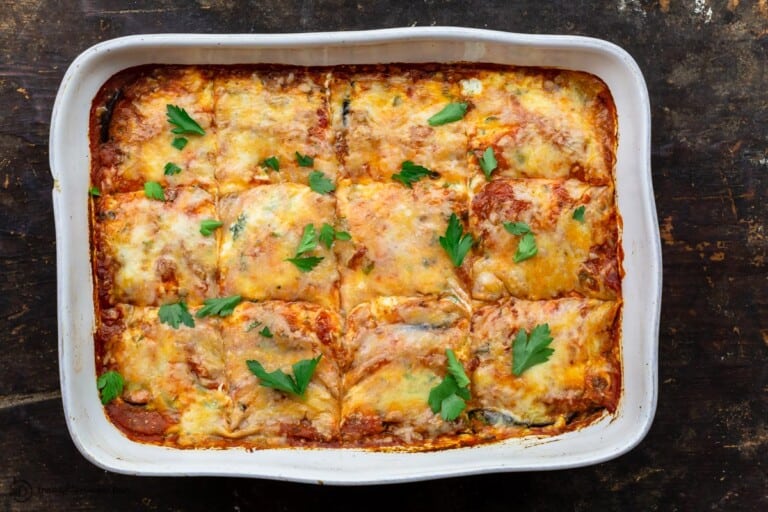 Easy Eggplant Lasagna Recipe (Vegetarian & Low Carb) | The ...