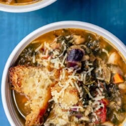 Classic Italian Minestrone Soup Recipe | The Mediterranean Dish