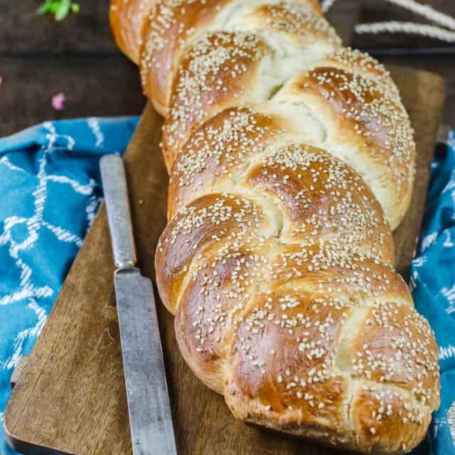 How to Make Challah Bread | The Mediterranean Dish