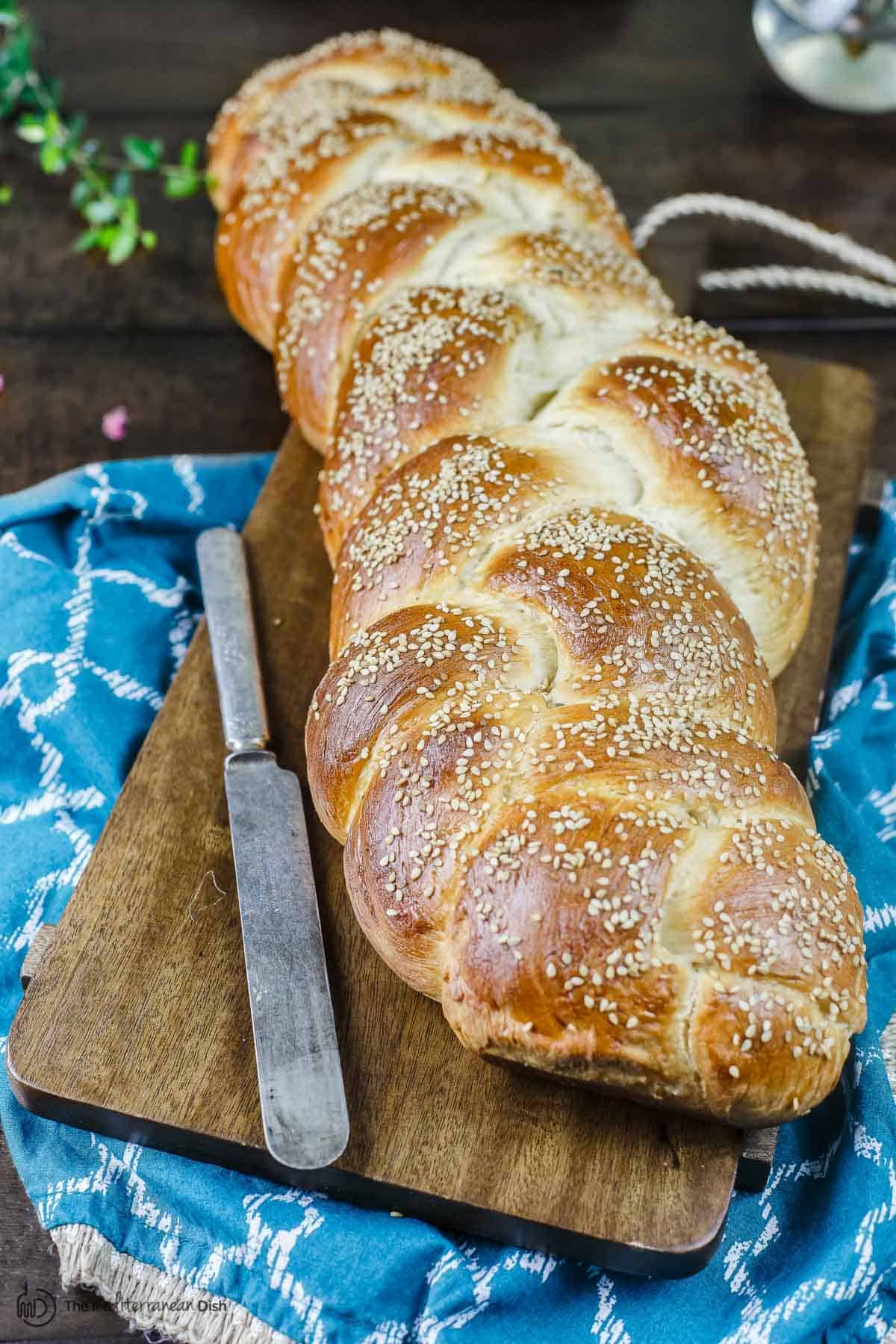 How to Make Challah Bread | Easy Challah Recipe - The Mediterranean Dish