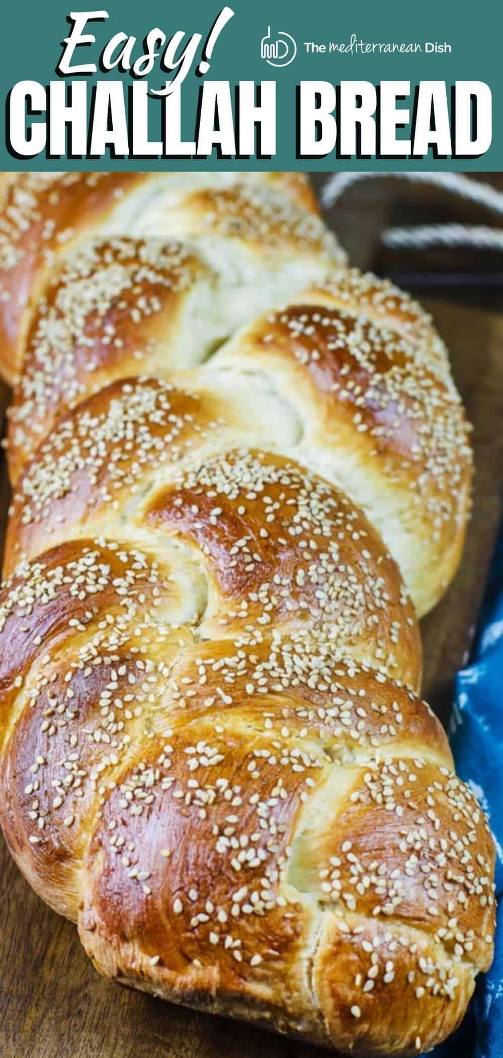 How To Make Challah Bread | Easy Challah Recipe - The Mediterranean Dish