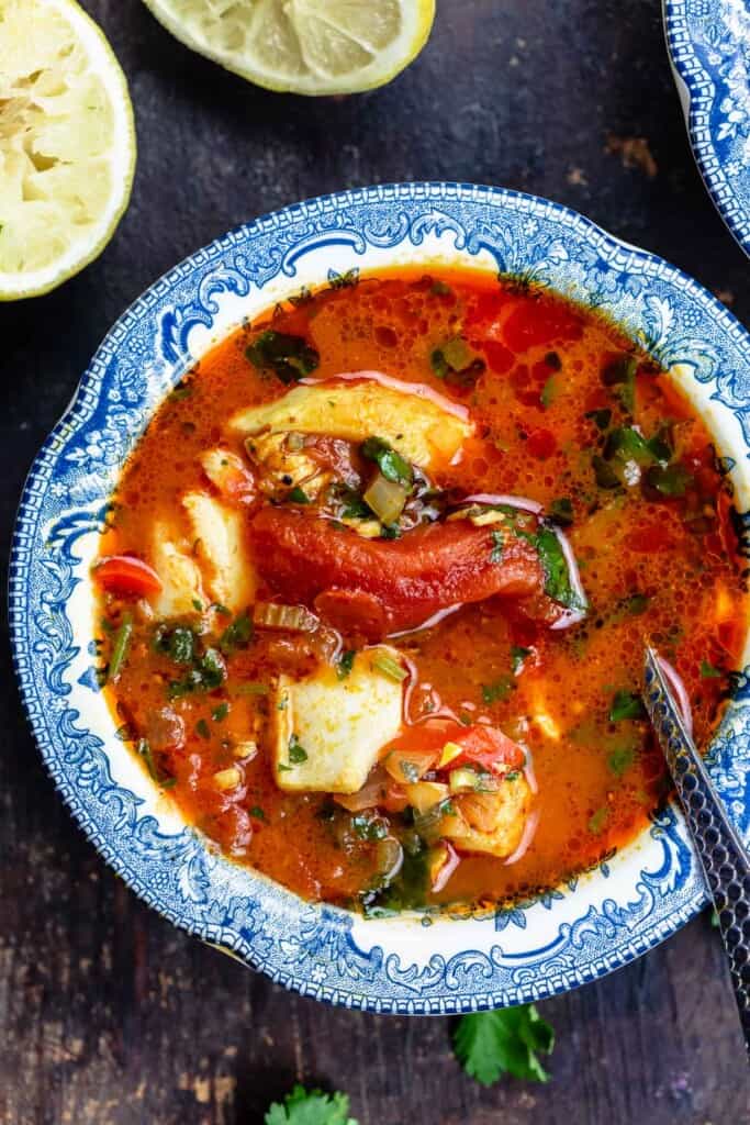 Easy MediterraneanStyle Fish Soup The Mediterranean Dish