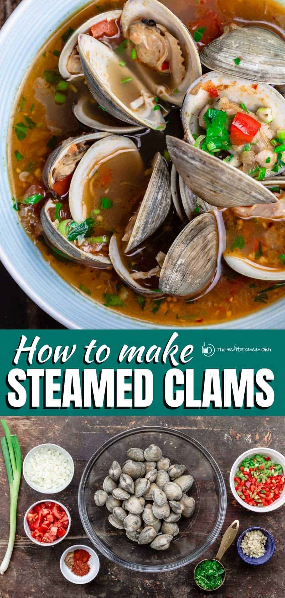 Mediterranean-Style Steamed Clams - How to Cook Clams | The ...