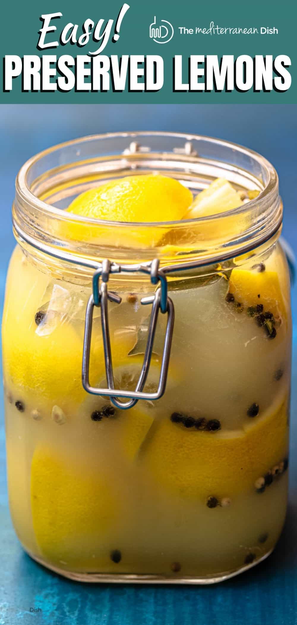 Easy Preserved Lemons Recipe- How to Preserve Lemons | The