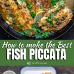 20-minute Fish Piccata Recipe l The Mediterranean Dish